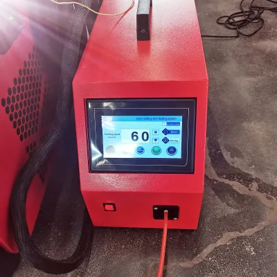 Soldadores de soldadura en frío láser de fibra con soldadura portátil Pistola