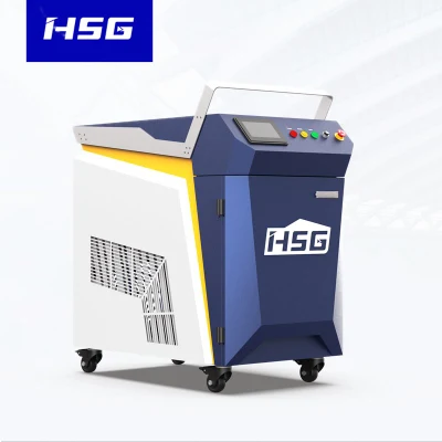 Portátil de Automática Industrial frío de acero inoxidable Hsg soldadora láser