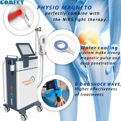 GMS Pmst Wavemagnetophysio+Shockwave+mango infrarrojo 3in 1machine más nuevo eléctrico V43 Shockwave Precio de la máquina de terapia