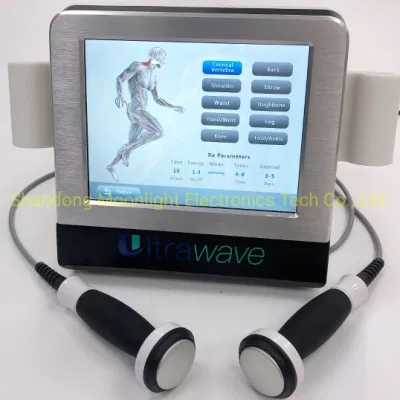 Una profunda penetración eficaz alivio del dolor el uso de ultrasonidos de la Clínica de Fisioterapia