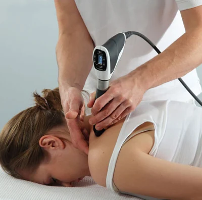  La terapia de Shockwave máquina ED y el alivio del dolor se centró onda de choque