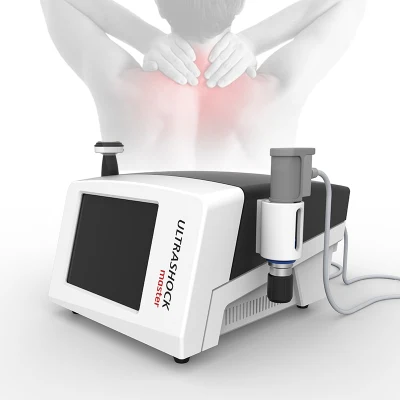 Ortopedia Ultrashock Master Terapia de doble asa Ultrasonido alivio del dolor Shockwave Máquina de terapia para humanos