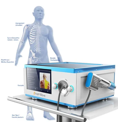 1-5 Bar Shockwave Impotencia Tratamiento de Fisioterapia de Onda de Choque de la Máquina para el Alivio del Dolor