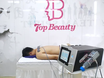 2 en 1 equipos portátiles ED Eswt Fisioterapia Fisioterapia choque Shockwave la máquina para la disfunción eréctil