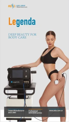 Ret portátil Cet Onda Corta diatermia onda expansiva de la máquina de tecnología de la terapia de choque de equipos de fisioterapia 448kHz.