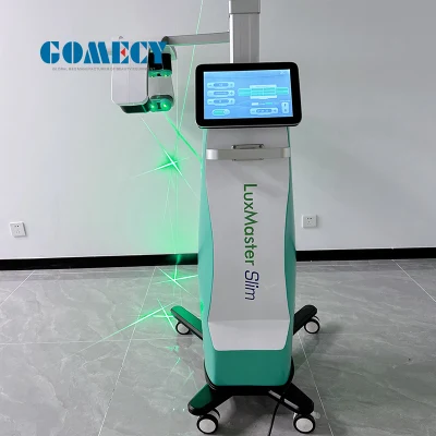  Nueva llegada Luz láser de diodo 532nm verde de bajo nivel Terapia 10d Rotating indoloro grasa reducir Luxmaster Slim Beauty Machine