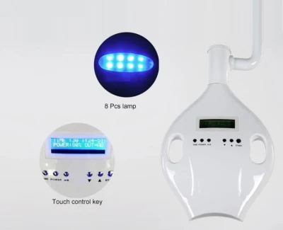 Dental dientes máquina blanqueadora dientes blanqueador LED lámpara de luz fría Acelerador de blanqueo dientes LED blanqueador máquina con control remoto