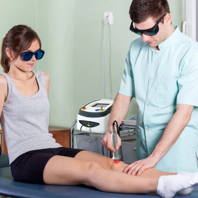 Los dispositivos médicos el equipo de la Quiropráctica el dispositivo de alivio del dolor de la máquina láser Terapia Física