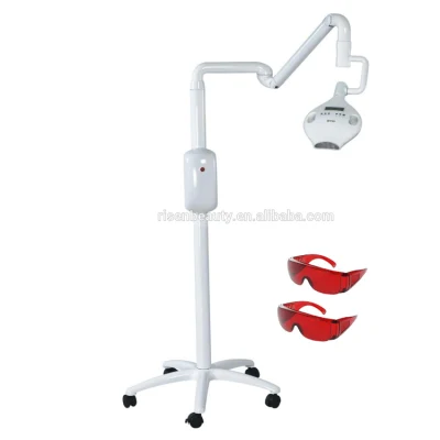 Dental dientes máquina blanqueadora dientes blanqueador LED lámpara de luz fría Acelerador de blanqueo dientes LED blanqueador máquina con control remoto