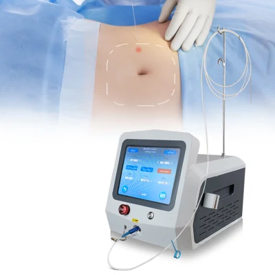  Triangel Laseev 980 1470nm Liposucción de alta potencia Fibrelift Nail Fungus Fisioterapia tratamiento Diodo láser Terapia de vena araña 1470nm Liposis láser Máquina