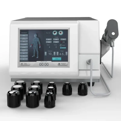 Sw9s Radial médica enfocada músculo hombro espalda onda de choque portátil Terapia Disfunción Eréctil Shockwave Therapy Machine