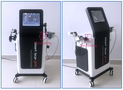 Smart Tecar terapia diatermia máquina Cet Ret terapia de onda de choque de RF el alivio del dolor