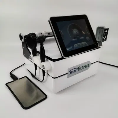 Venta caliente Smart Tecar Fisioterapia Cet Ret 448kHz de radiofrecuencia radiofrecuencia monopolar máquina de adelgazamiento
