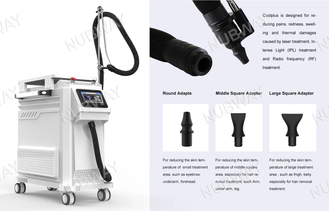 CE Approved China Nubway Cheap High Power Professional Cold Cryo ND YAG Laser Tattoo Removal Skin Care Air Cooling System Beauty Machine for Laser Treatment