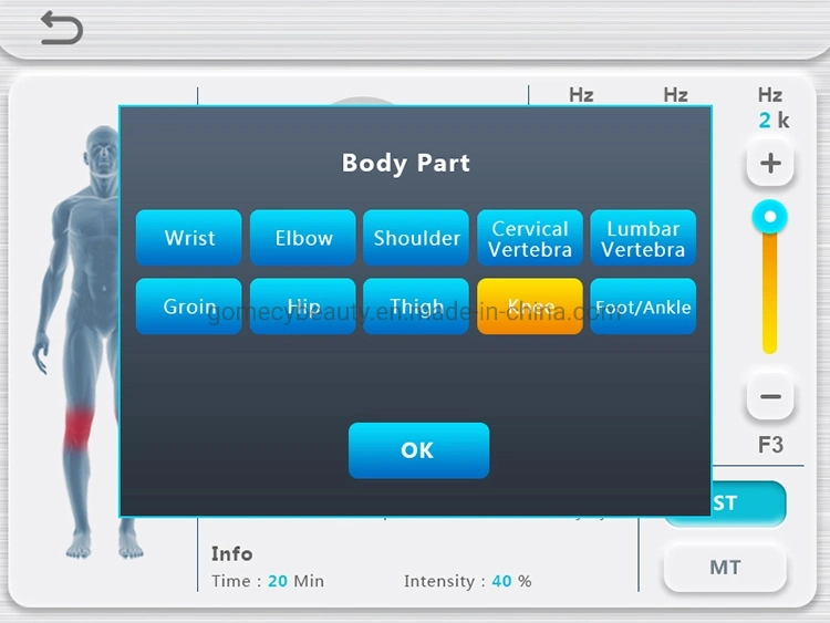 Physiotherapy Equipment Shockwave Multifunctional Shockwave Infrared Therapy