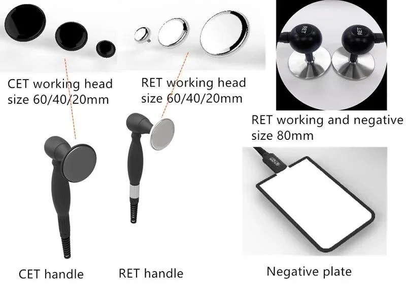 Ret Cet RF Tecar PRO Pain Shortwave Diathermy Physio Physiotherapy 448kHz Smart Machine Tecar Therapy Machines