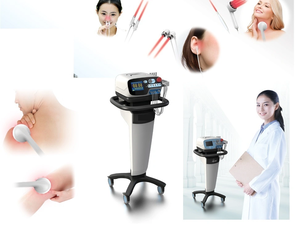 Lllt 650nm-808nm Medical Physical Multifunction Deep Tissue Cold Laser Therapy Physiotherapy Equipment for Pain