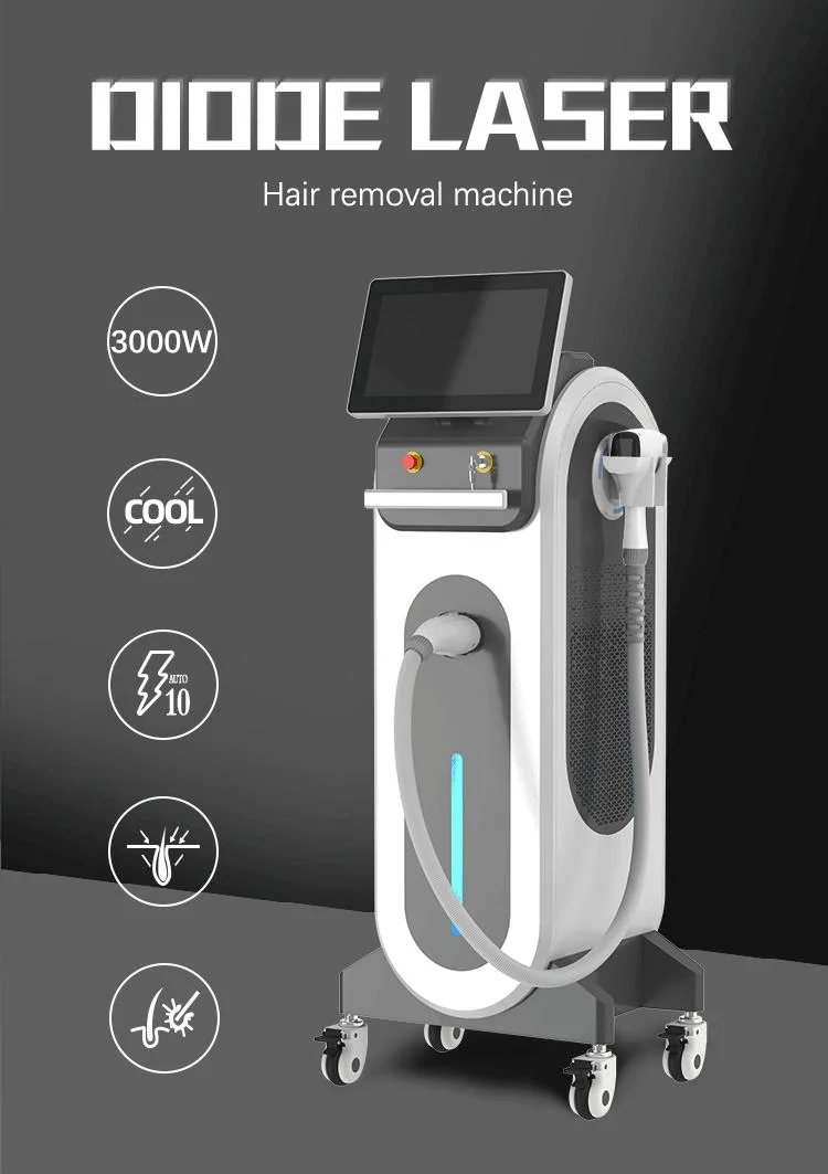 Star Selling Laser Diode 755+808+1064 Diode Laser Hair Removal Machine Laser Diode Treatment with Medical CE