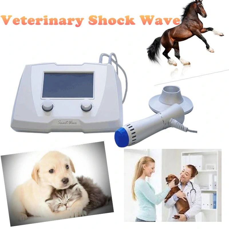 Equine Extracorporeal Shock Wave Therapy Eswt Machine for Horses and Small Animals