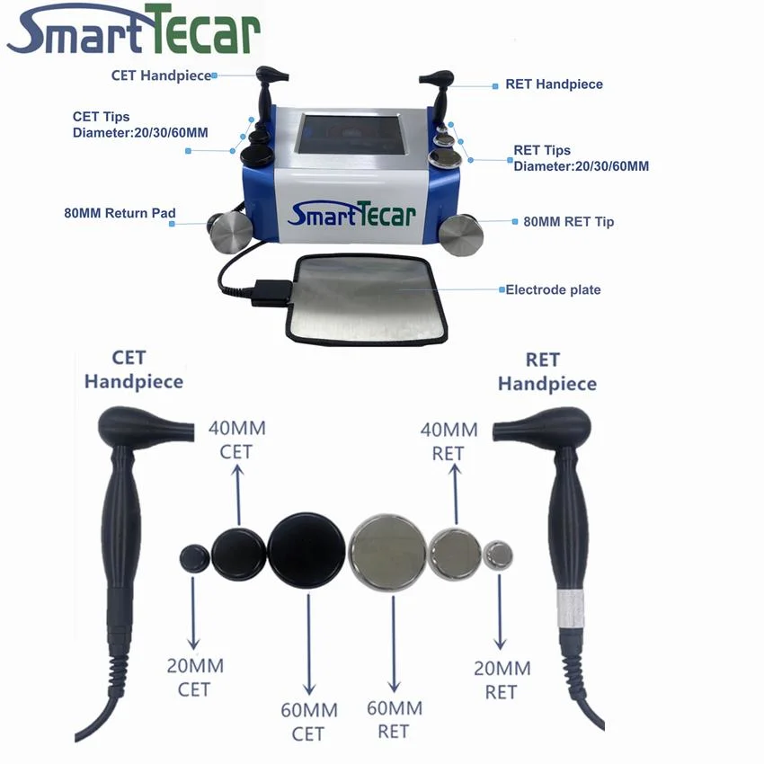 Portable Back Pain Relief Smart Tecar Shockwave Machine