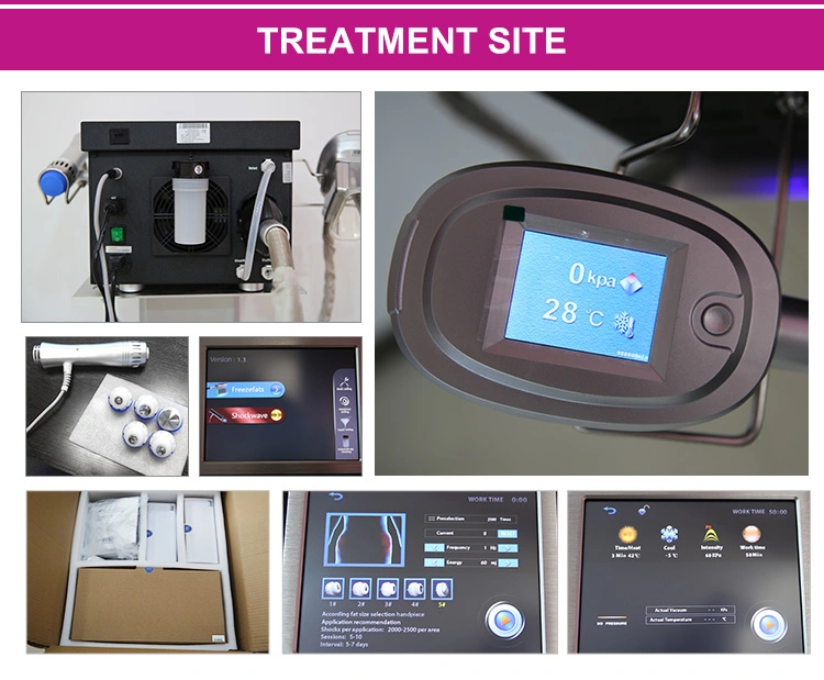 Healthcare Low Intensity Shock Wave Focus Therapy Machine Cryolipo Lysis for Cellulite Reduce