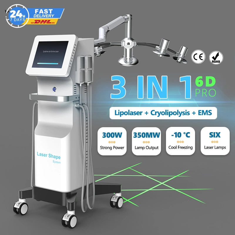 CE/FDA/RoHS Cryolipolysis Cold Laser Fat Removal Lipolaser Beauty Equipment