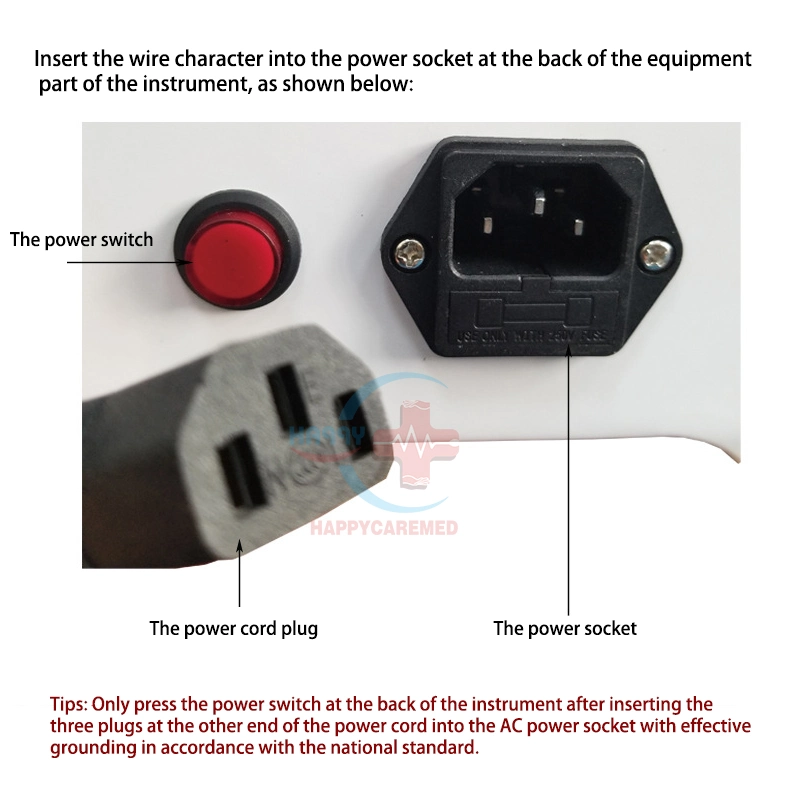 Hc-N034b Professional Physical ED Shock Wave Machine Pain Treatment Therapy Equipment Portable Electromagnetic Shock Wave