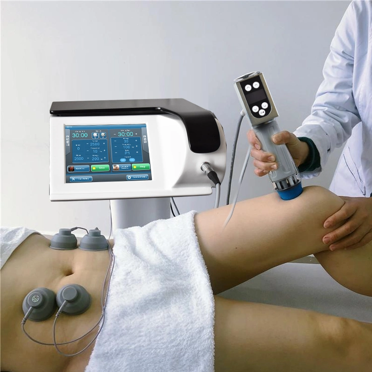 Top Sale Shockwave and EMS Electronic Muscle Physical Therapy Machine