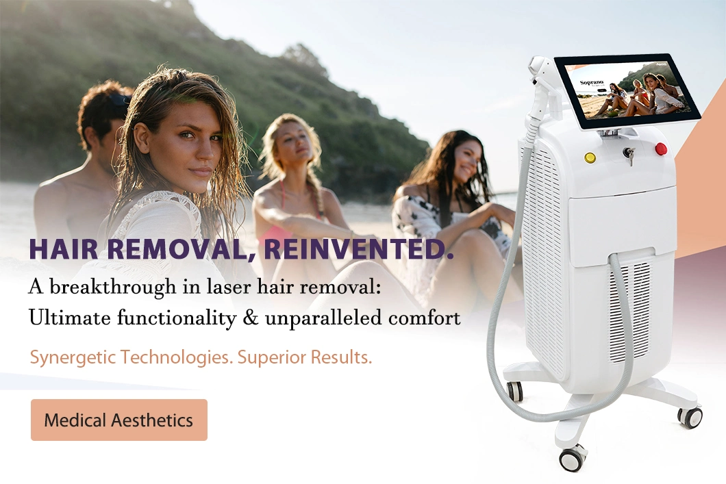 Big Spot 808 Diode Laser Hair Removal 808 755 1064 Nm Diode Laser Hair Removal