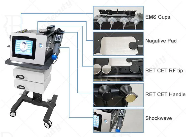 Professional Pain Relief Medical Devices Focused Extracorporeal Shockwave Therapy Machine