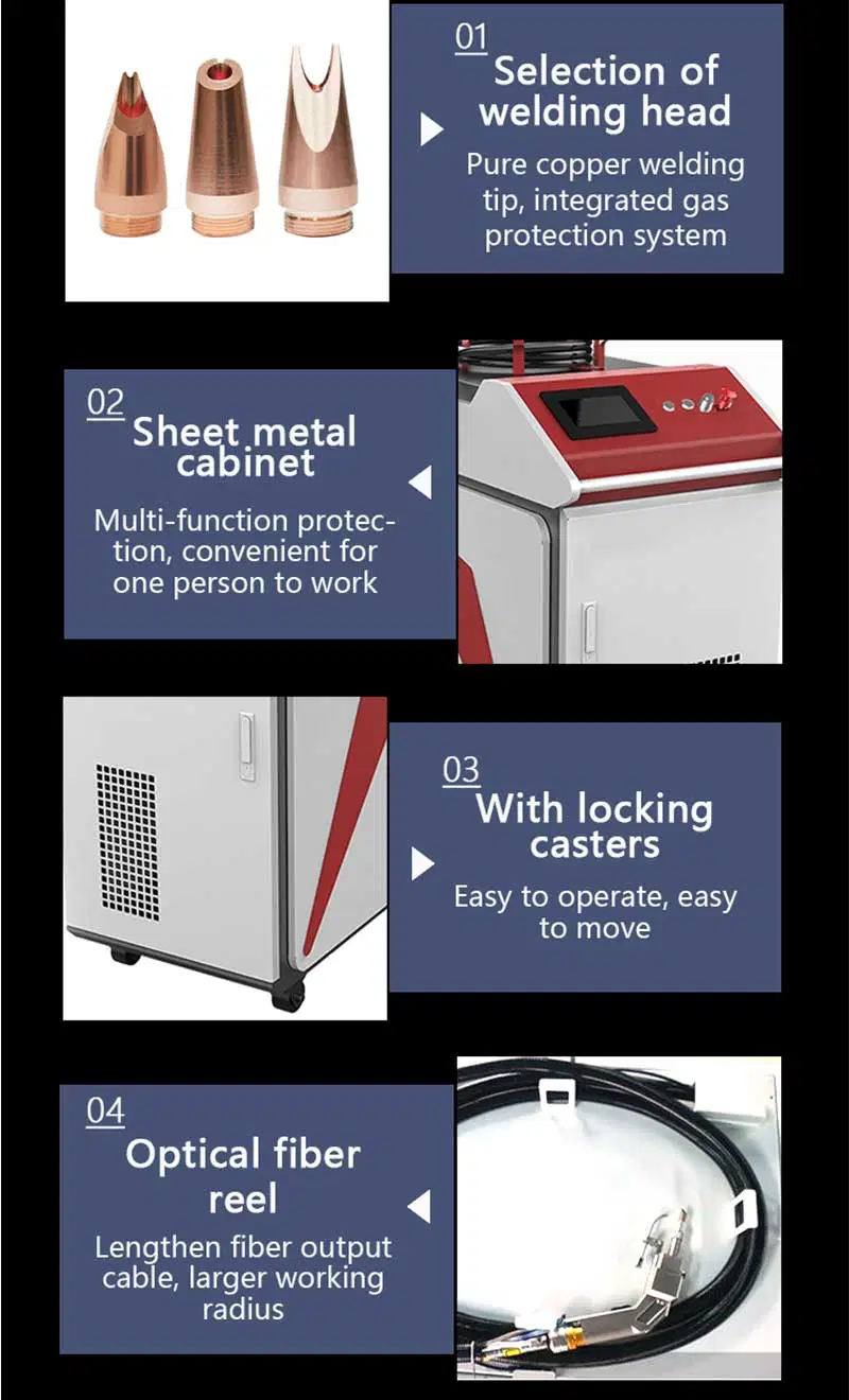 Shandong Supply Metal Sheet Cold Welder Handheld Fiber Laser Welding Machine