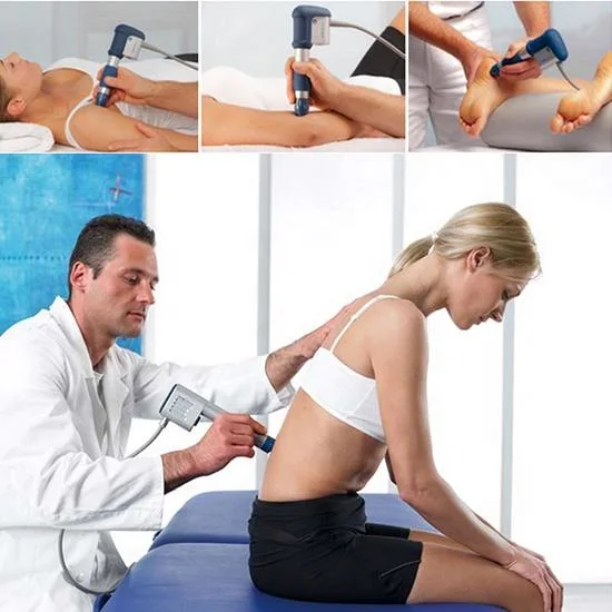 2 in 1 Vertical Ultrasound Shockwave Physical Therapy Equipment Vertical Shockwave Therapy for ED Function, Pain Management, Cellulite Reduction