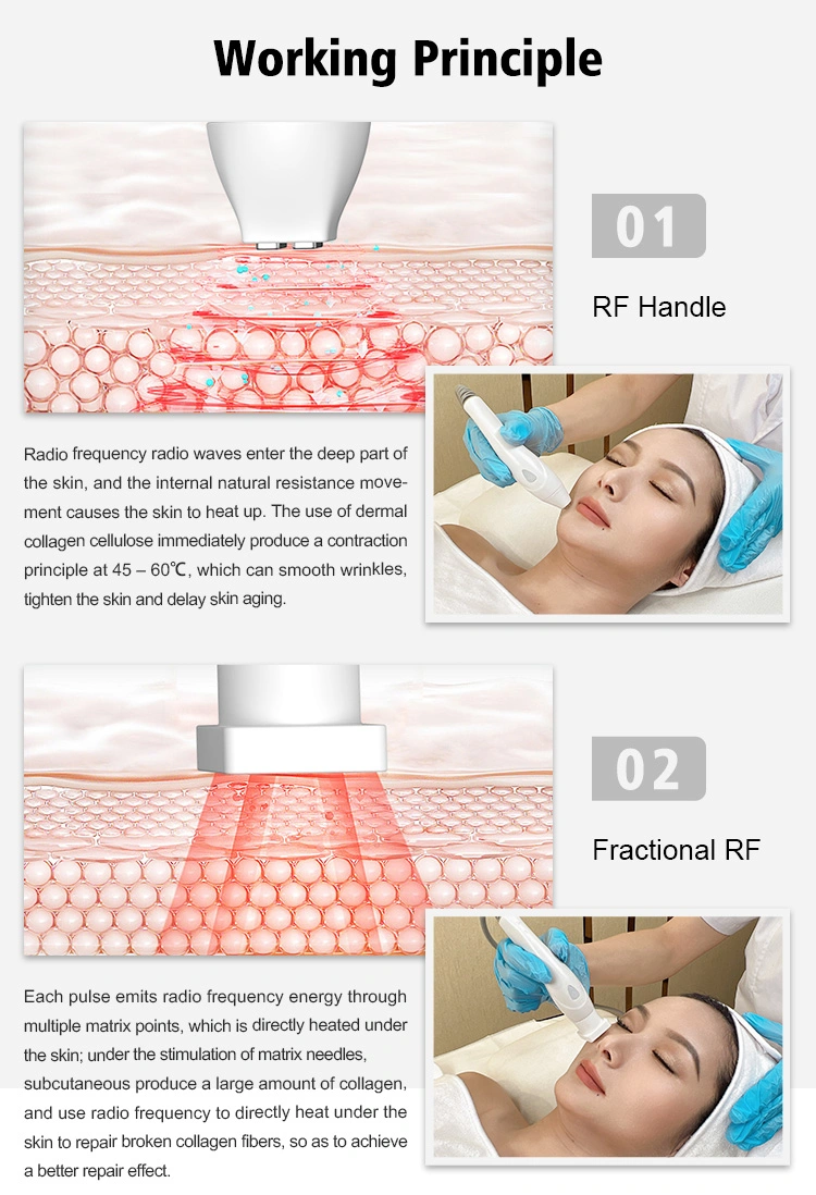 Portable Fractional RF Ther-Mage Machine for Skin Lifting Anti Aging Skin Rejuvenation