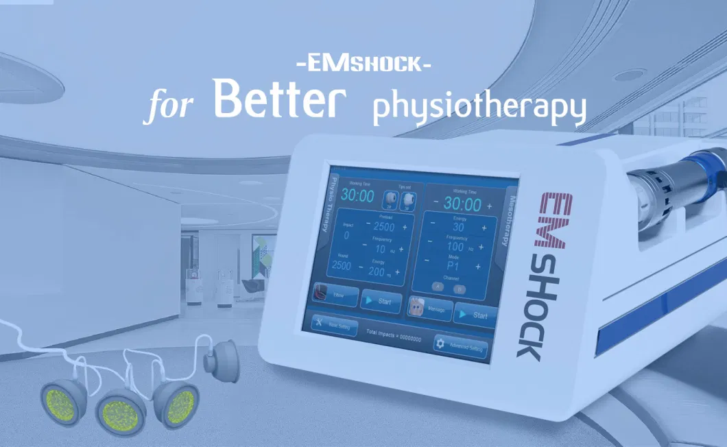 Professional Trending Shock Wave Therapy Device Electromagnetic Extracorporeal Shockwave Machine