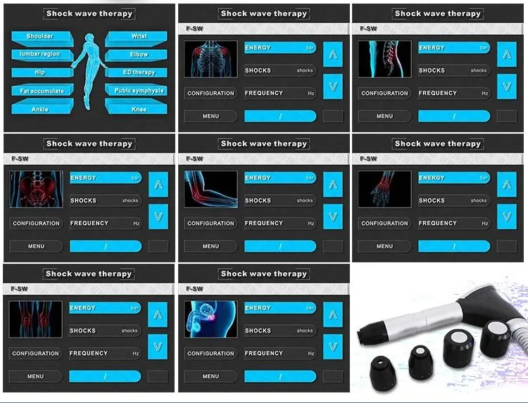 Professional Shockwave Machine Physiotherapy Shock Wave Therapy Device