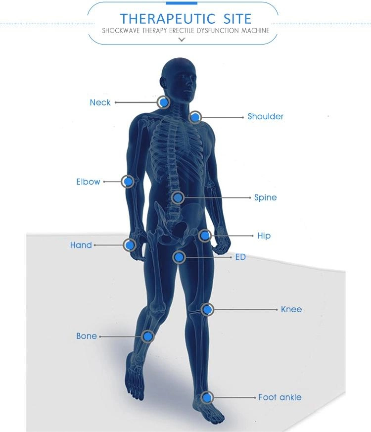 Radial Shock Wave Therapy Equipment Shockwave Machine Portable ED Shock Wave Therapy Device Erectile Dysfunction Machine