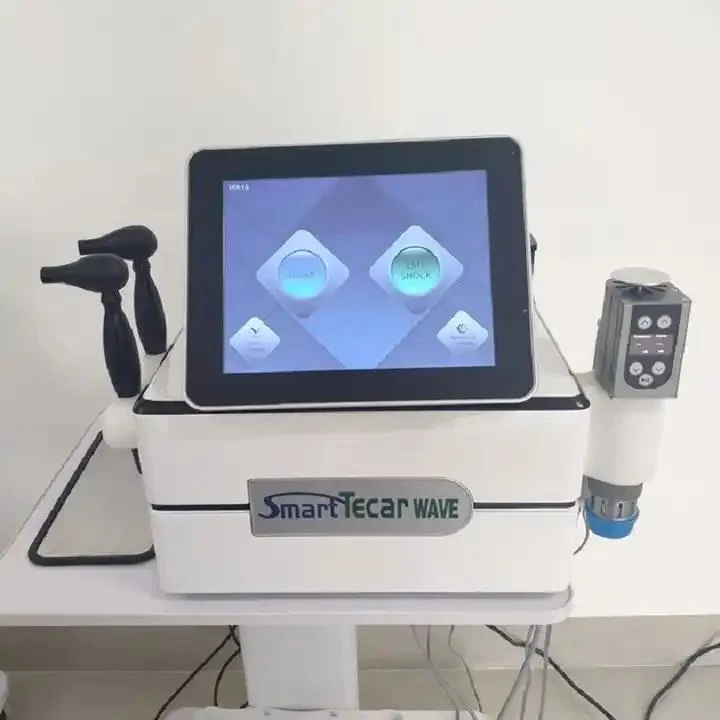3 in 1 Physical Therapy Equipment Tecar PRO Emshock and Tecar Cet Ret Portable Physiotherapy Electromagnetic Shockwave Equipment