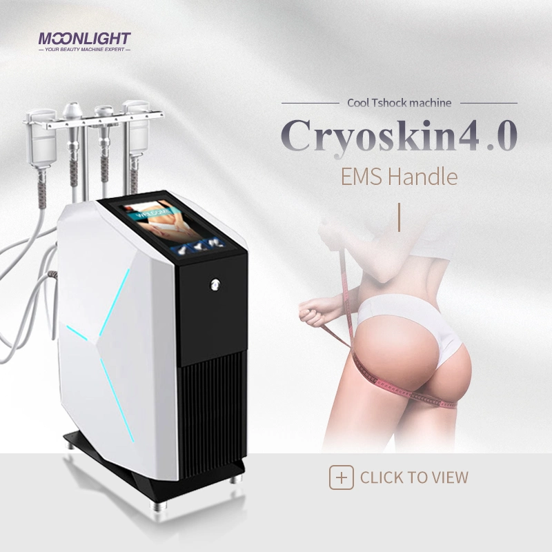 Factory Price Newest Cryo T Shock 4.0 Shock Cryotherapy Shockwave Cryo Body Thermal EMS Fat Loss Slimming Machine