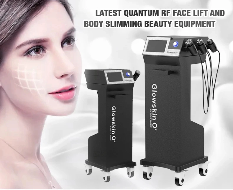 Beauty Equipment 3 Handle Face Lifting Radio Frequency RF Body Weight Loss Slimming Machine