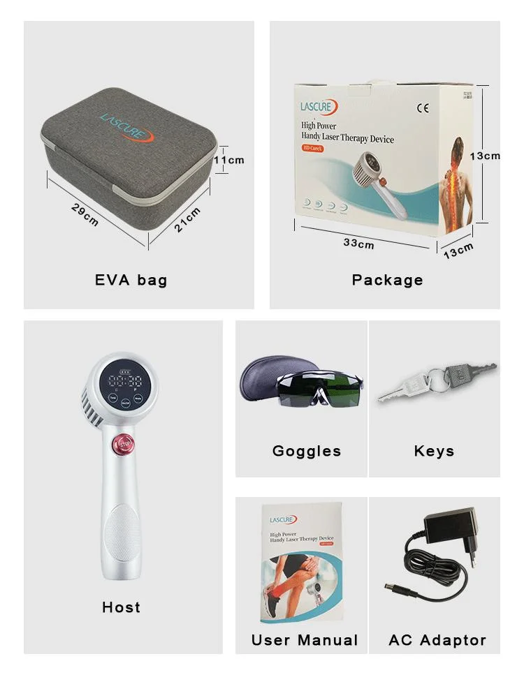 Portable Home Use Infrared Light Physical Machine Handheld Laser Machine Cold Laser Therapy Device