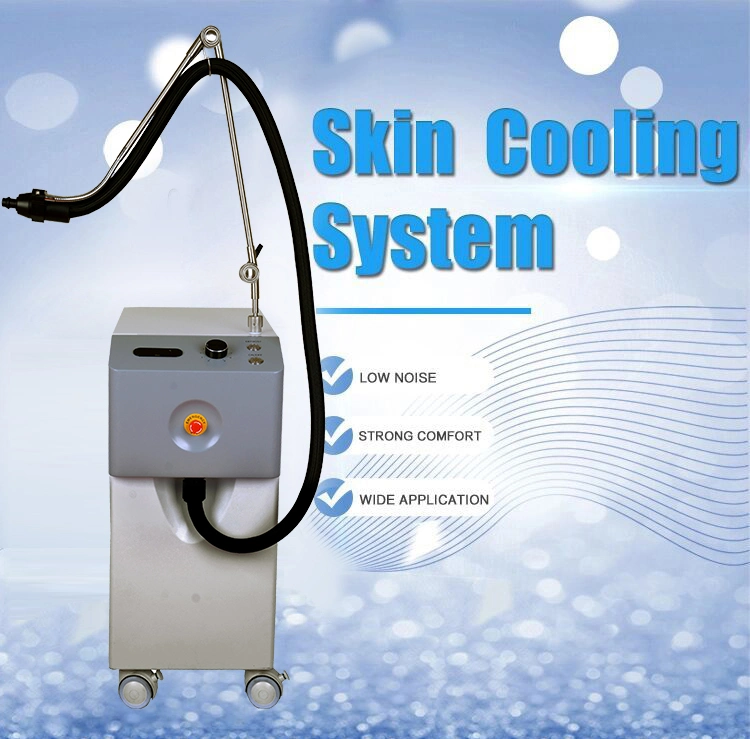 Zimmer Air Skin Cooling Machine / Desktop Cold Air Cooling for IPL Laser Hair Removal CO2 Fractional Laser Cooling Compressor Zimmer Air Cooler Device