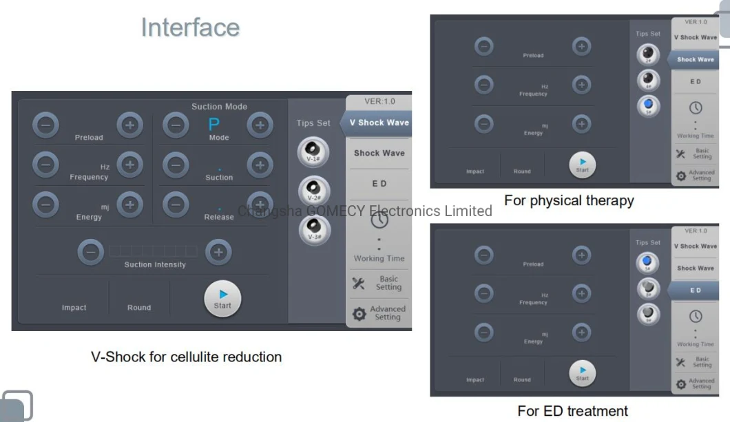 Shockwave+Vacuum 2 in 1 ED Treatment Physiotherapy Machine