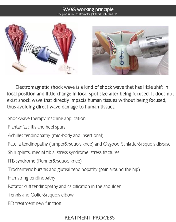 Portable Shock Wave Extracorporeal Shockwave Therapy Machine Penis Erectile Dysfunction