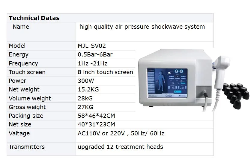 Huanshi Shockwave Therapy Equipment Focus Shock Wave Therapy Machine for Horses Physical Therapy ED Pain Relief