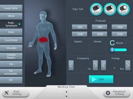 New Shockwave Therapy Radial Shock Wave Therapy Eswt Shockwave Therapy Machine/Extracorporeal Shockwave Machine for Pain Relief