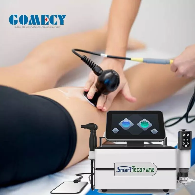 3 in 1 Tecar RF EMS Shockwave Physical Therapy Machine