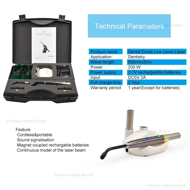 Dental Low Level Laser Therapy Light New Endodontics/Peri-Implatitis/Periodontal Treament/Caries Treament Pen Dental Treament Use