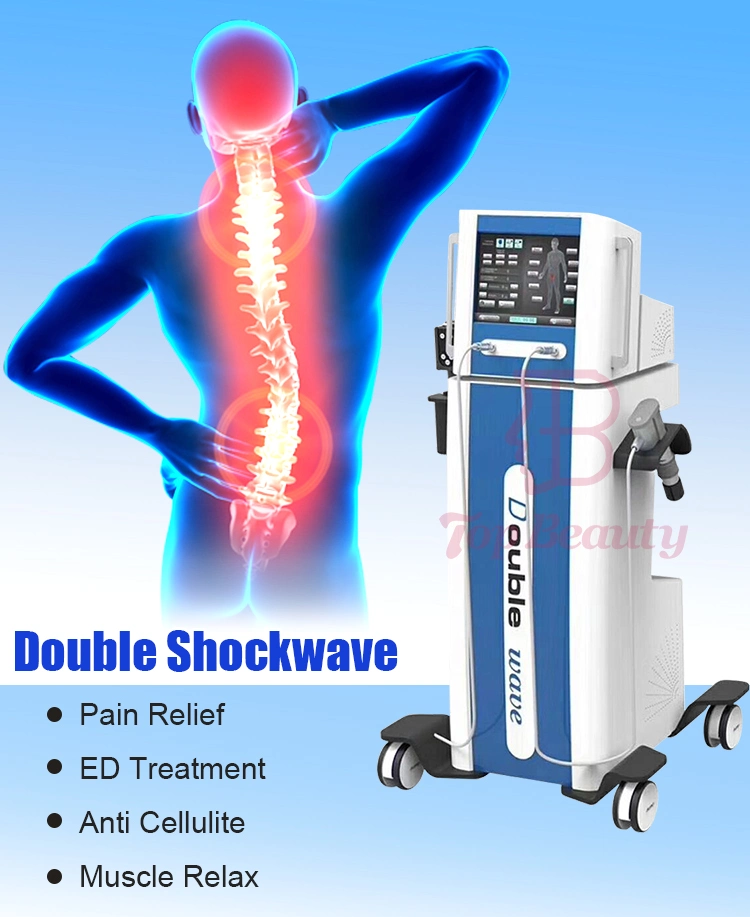 Factory Sale Gainswave Pneumatic Extracorporeal ED Shock Wave Therapy Physical Therapy Equipment Eswt Shockwave Therapy Machine
