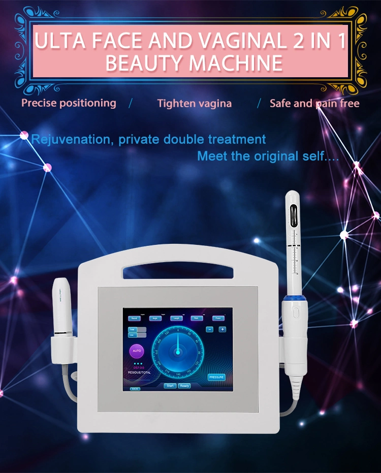 3D Vmax Hifu Portable Face Lifting Body Slimming Machine