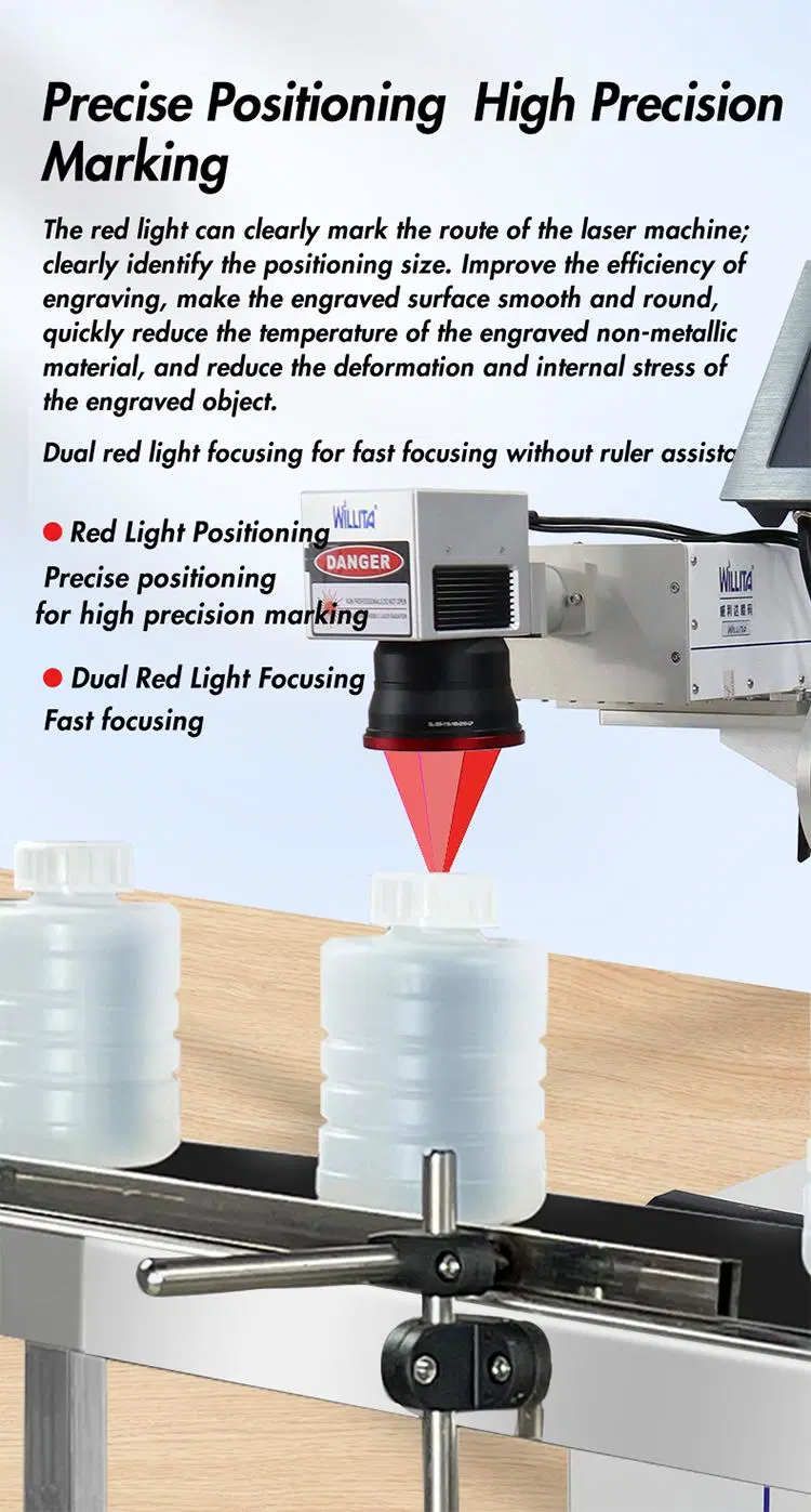 3W Desktop Wire Plastic Printing UV Laser Marking Machine for Sale